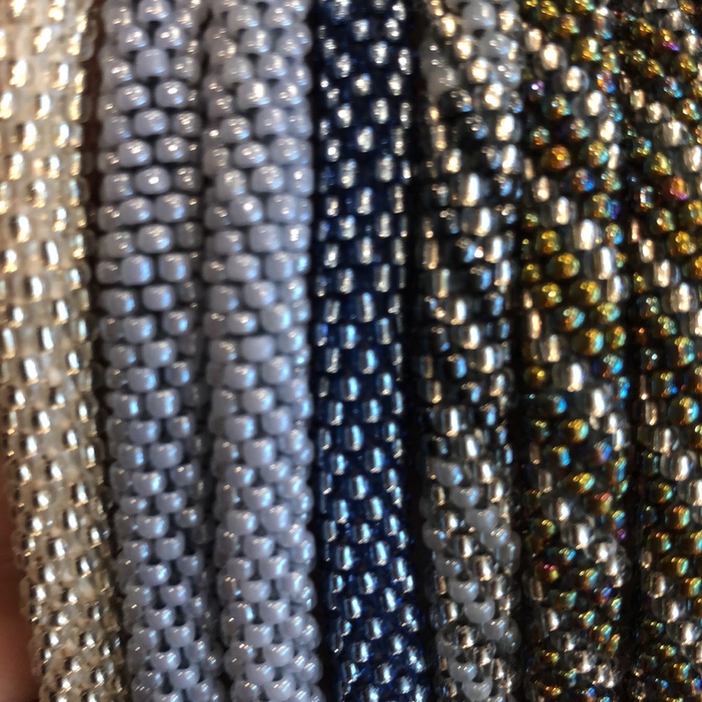 12 Beaded Stacking Bracelets